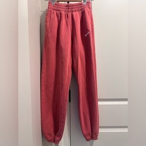 Nike Womans Pink Joggers